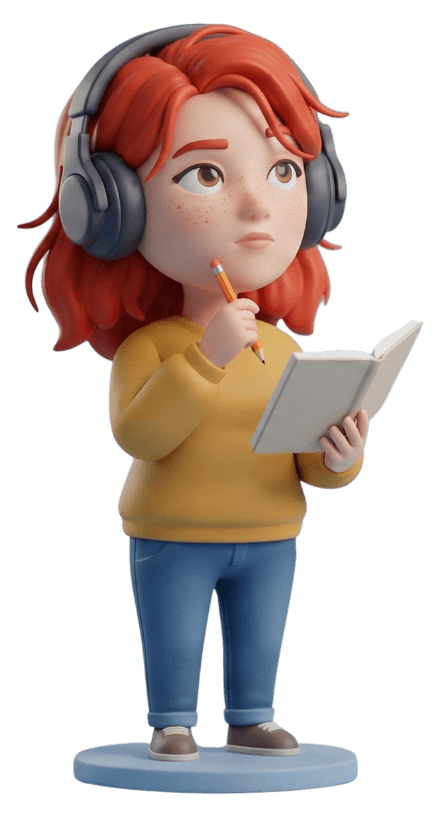 Perfil de locutora em destaque da Pontocom Áudio